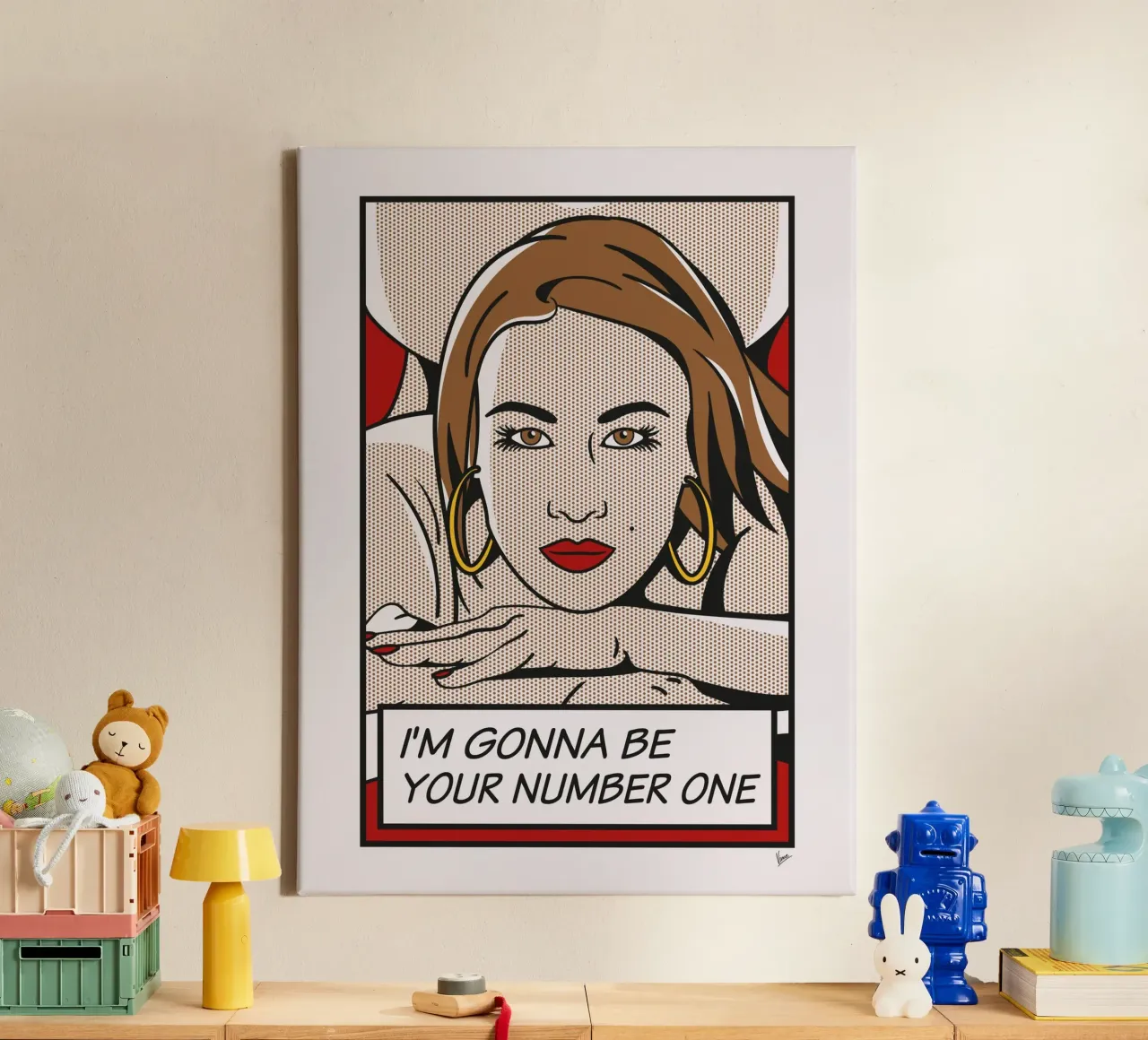No021 Kelsi Monroe-TGND tela con Cornice a cassetta da Girl Next Door Fantasy Dramas