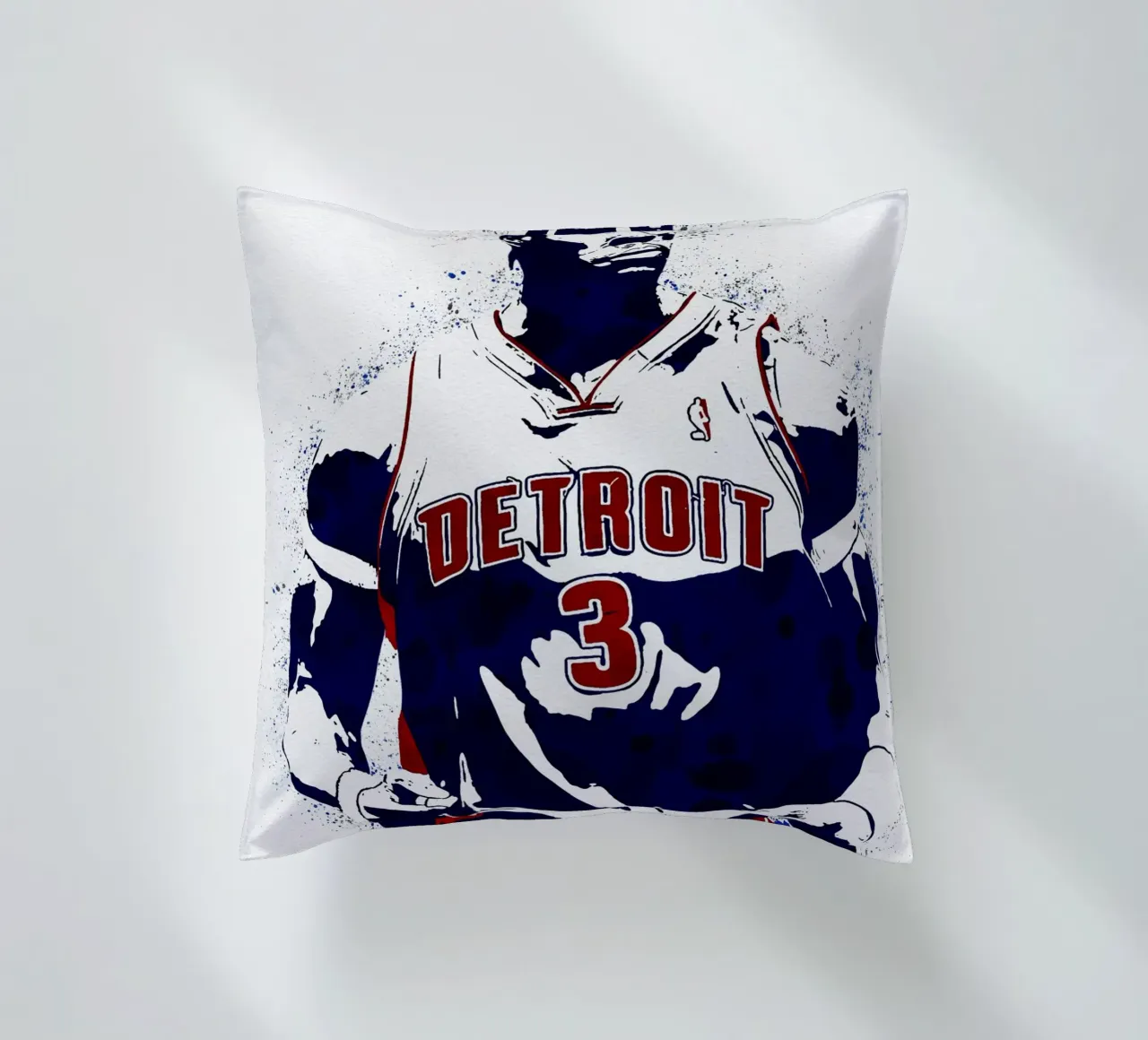 Ben Wallace Detroit Pistons 1 cuscino da tenten