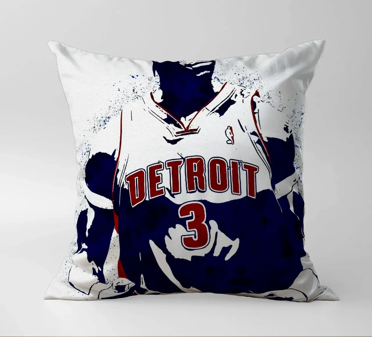 Ben Wallace Detroit Pistons 1 cuscino da tenten