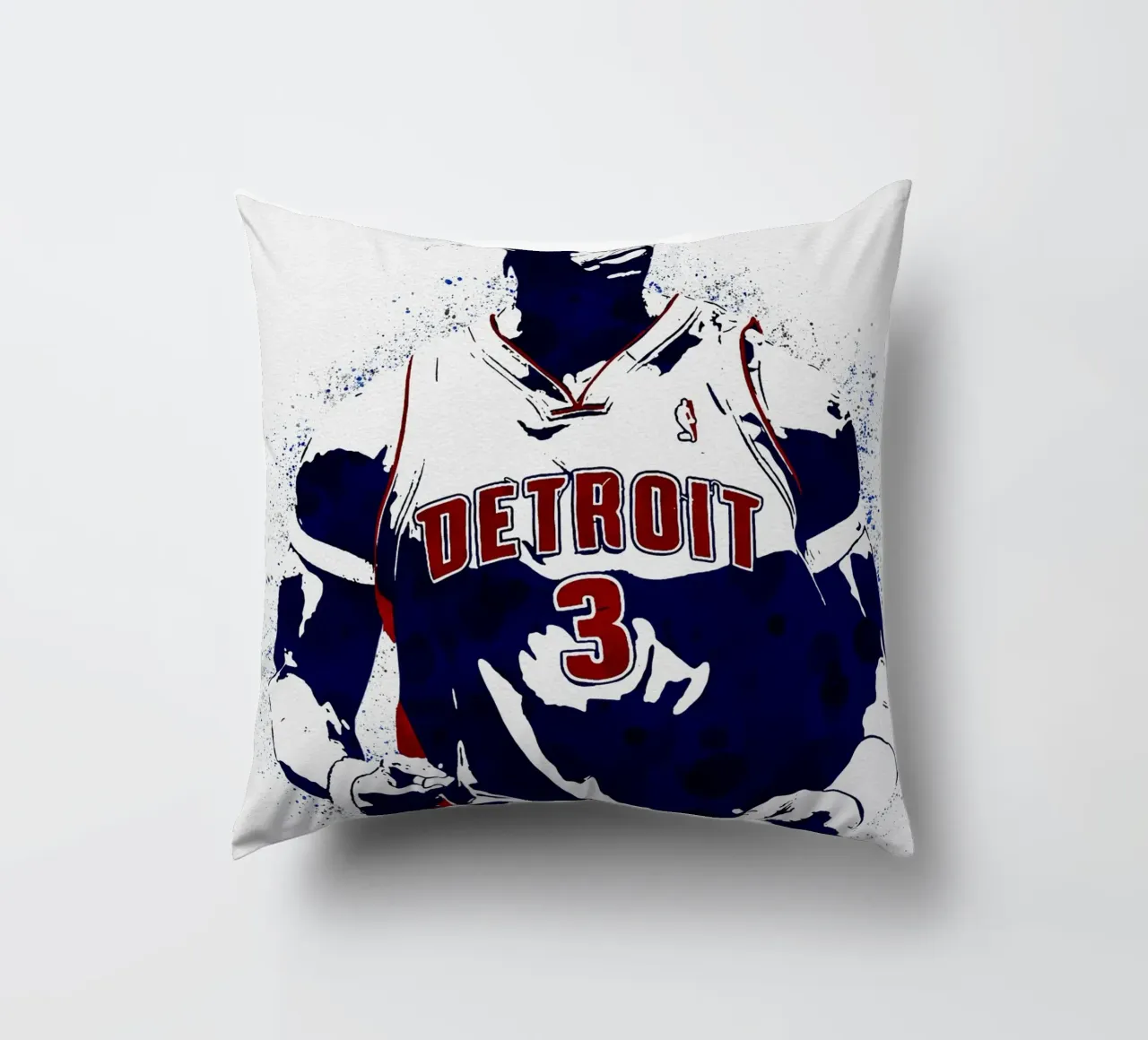 Ben Wallace Detroit Pistons 1 cuscino da tenten