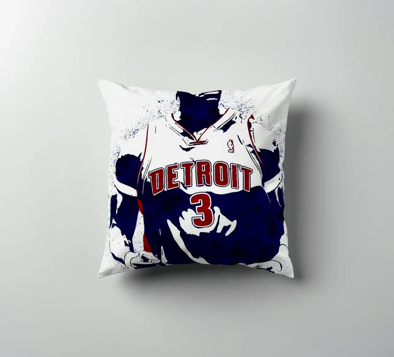 Ben Wallace Detroit Pistons 1 cuscino da tenten