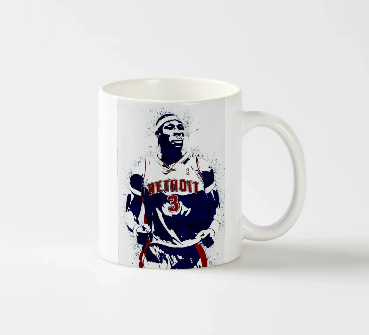 Ben Wallace Detroit Pistons 1 tazza in ceramica da tenten