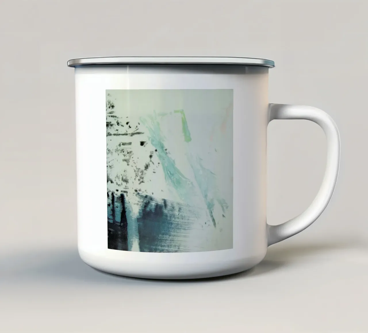 Melt Series 07 tazza in smalto da Mala Alani