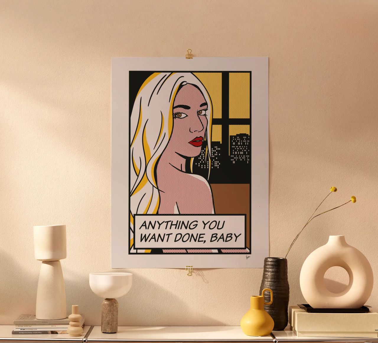 No023 Kendra Sunderland-TGND Poster von Girl Next Door Fantasy Dramas