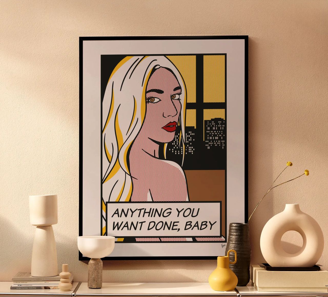No023 Kendra Sunderland-TGND Poster von Girl Next Door Fantasy Dramas