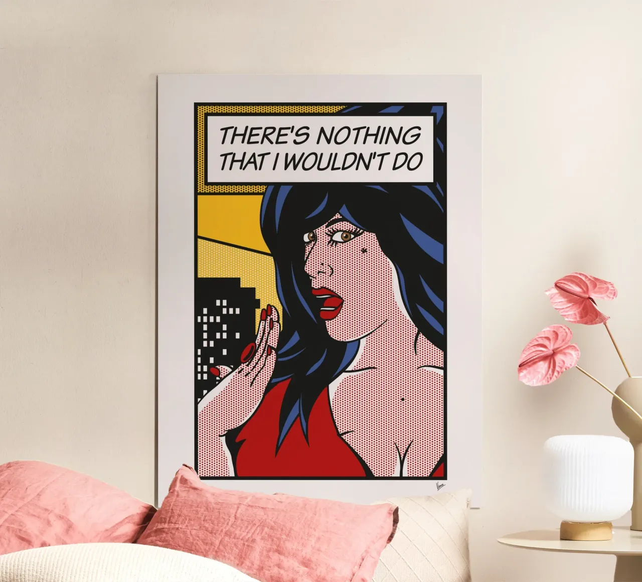 No026 Katrina Jade-TGND poster con telaio in plastica da Girl Next Door Fantasy Dramas
