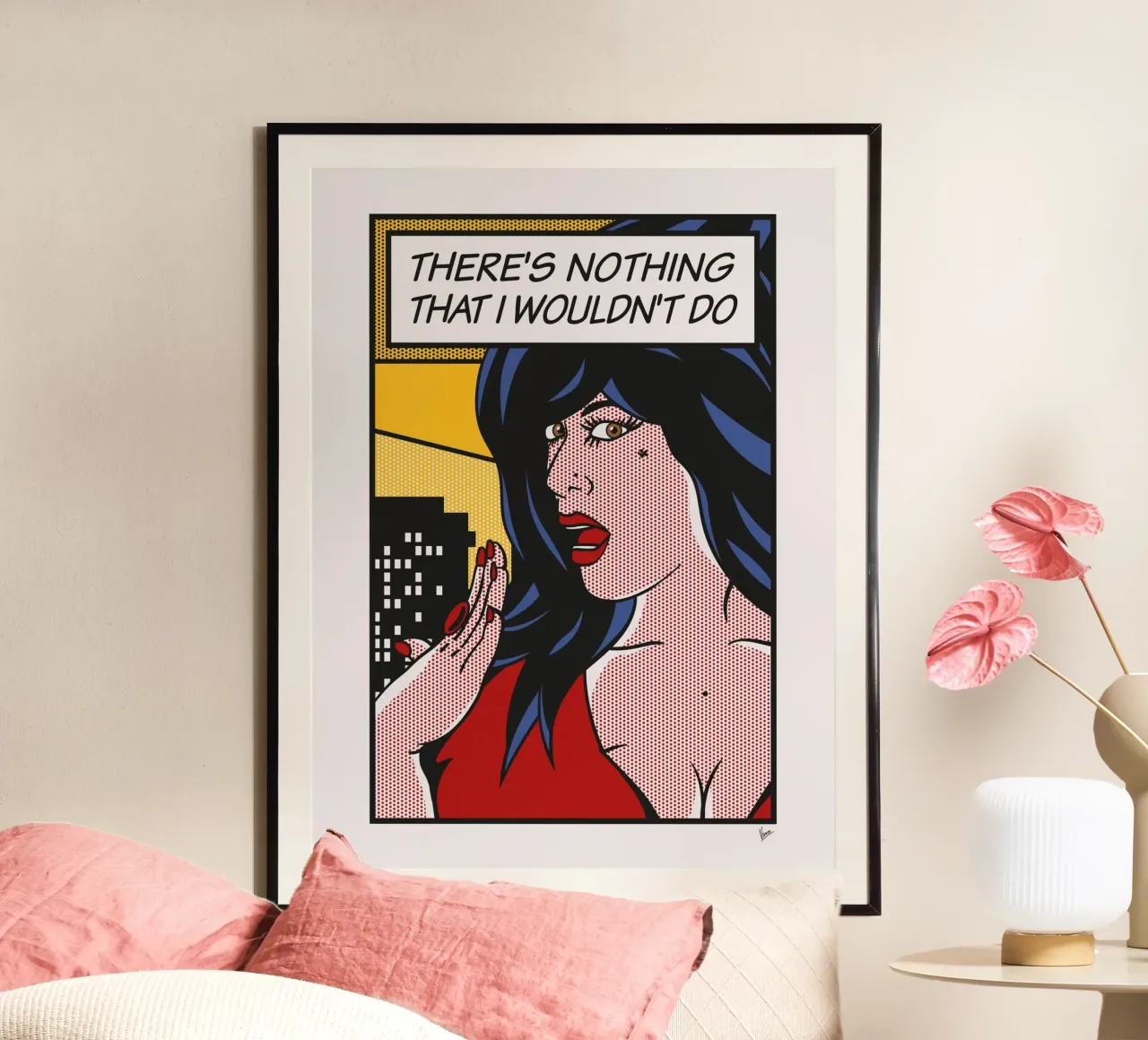 No026 Katrina Jade-TGND poster con telaio in plastica da Girl Next Door Fantasy Dramas