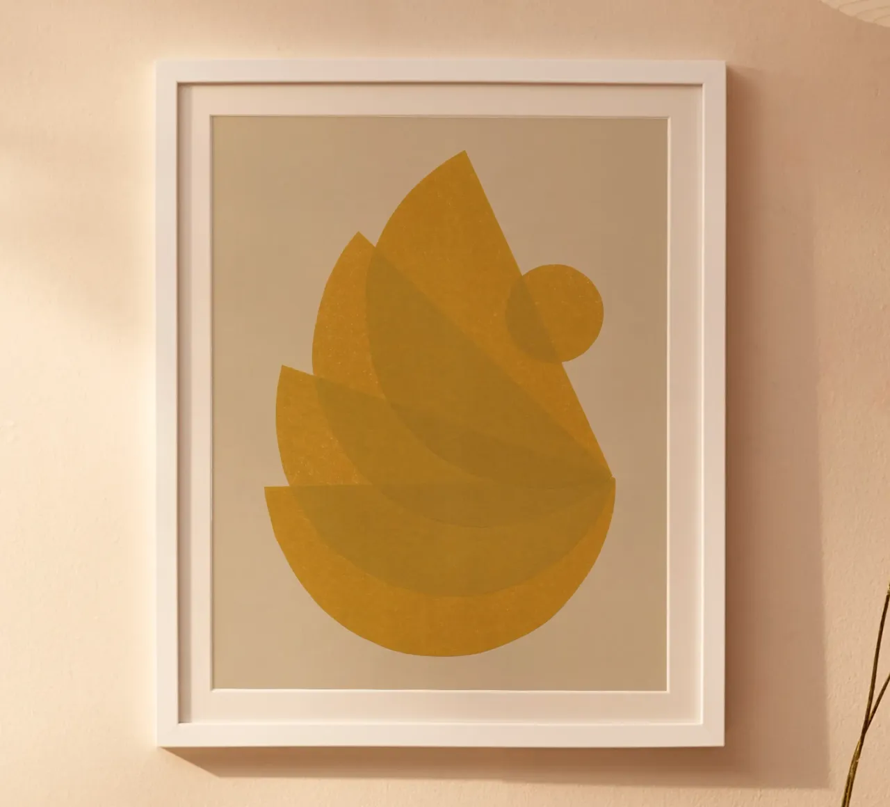 Equilibrio Sbilanciamento #1 poster con telaio in alluminio da Alisa Galitsyna
