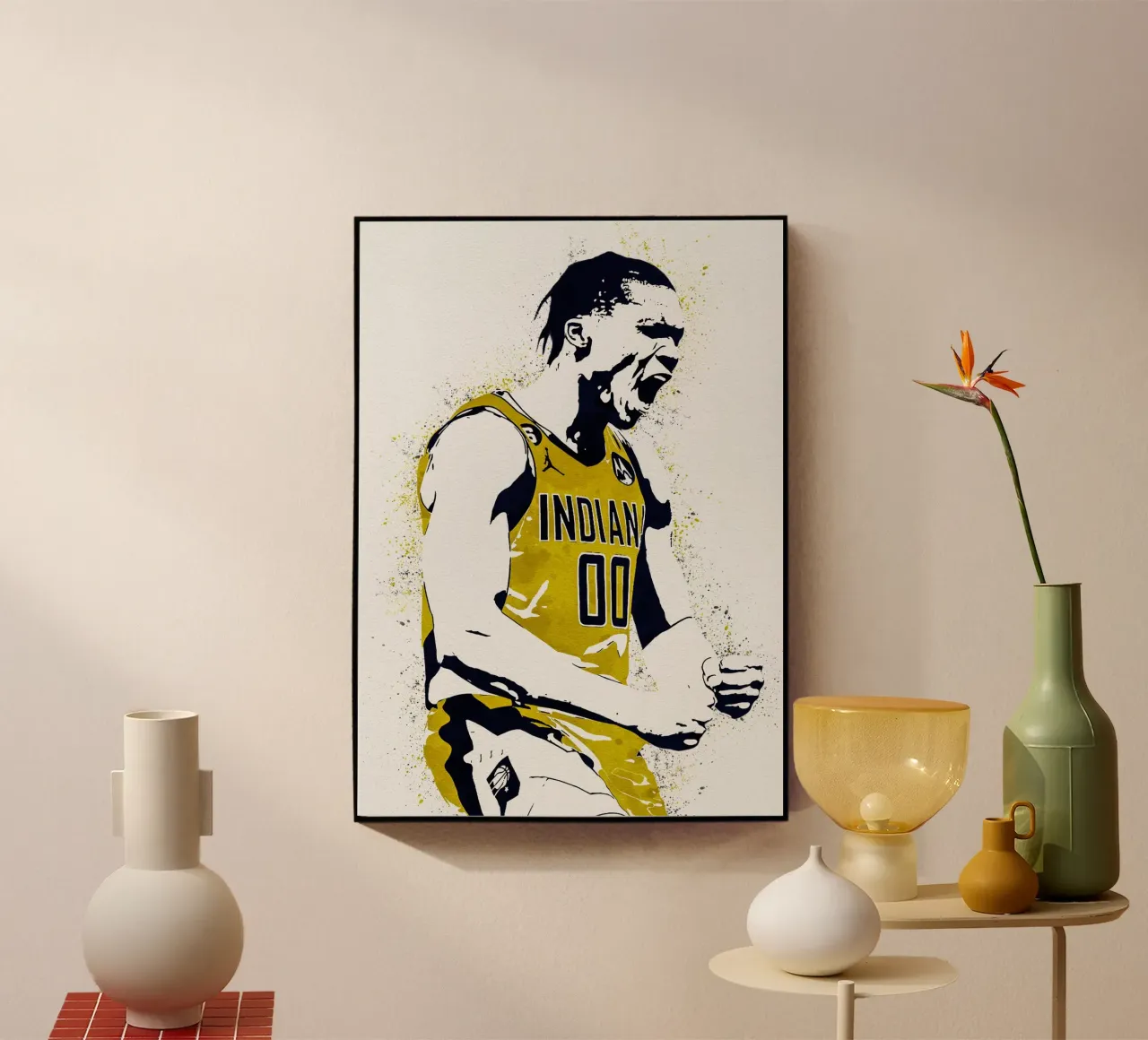 Bennedict Mathurin Indiana Pacers plexiglass da tenten