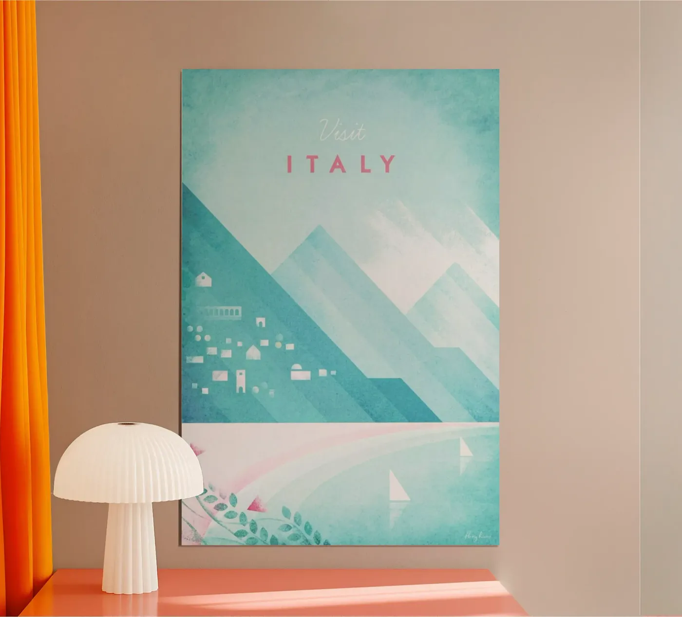 Italy poster da Long Way Home