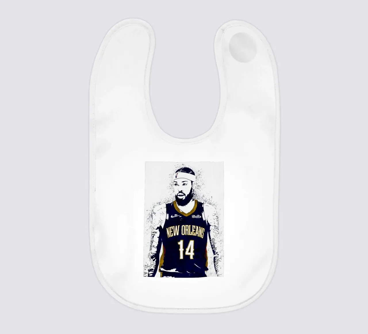 Brandon Ingram New Orleans Pelicans bavaglino da tenten