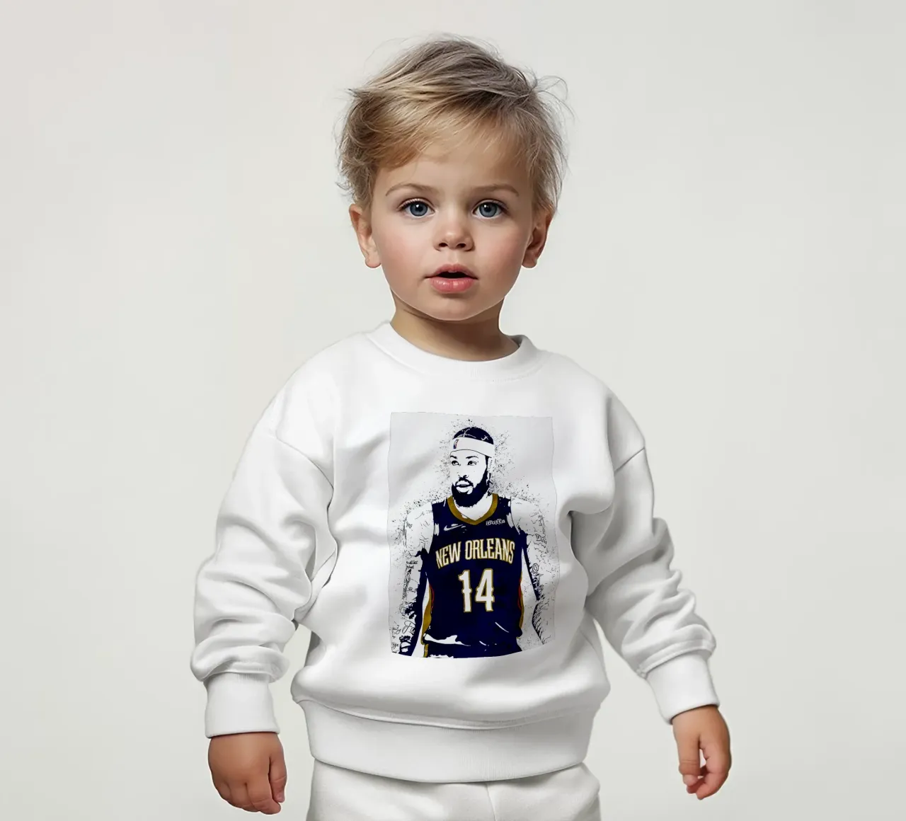 Brandon Ingram New Orleans Pelicans felpa neonato da tenten