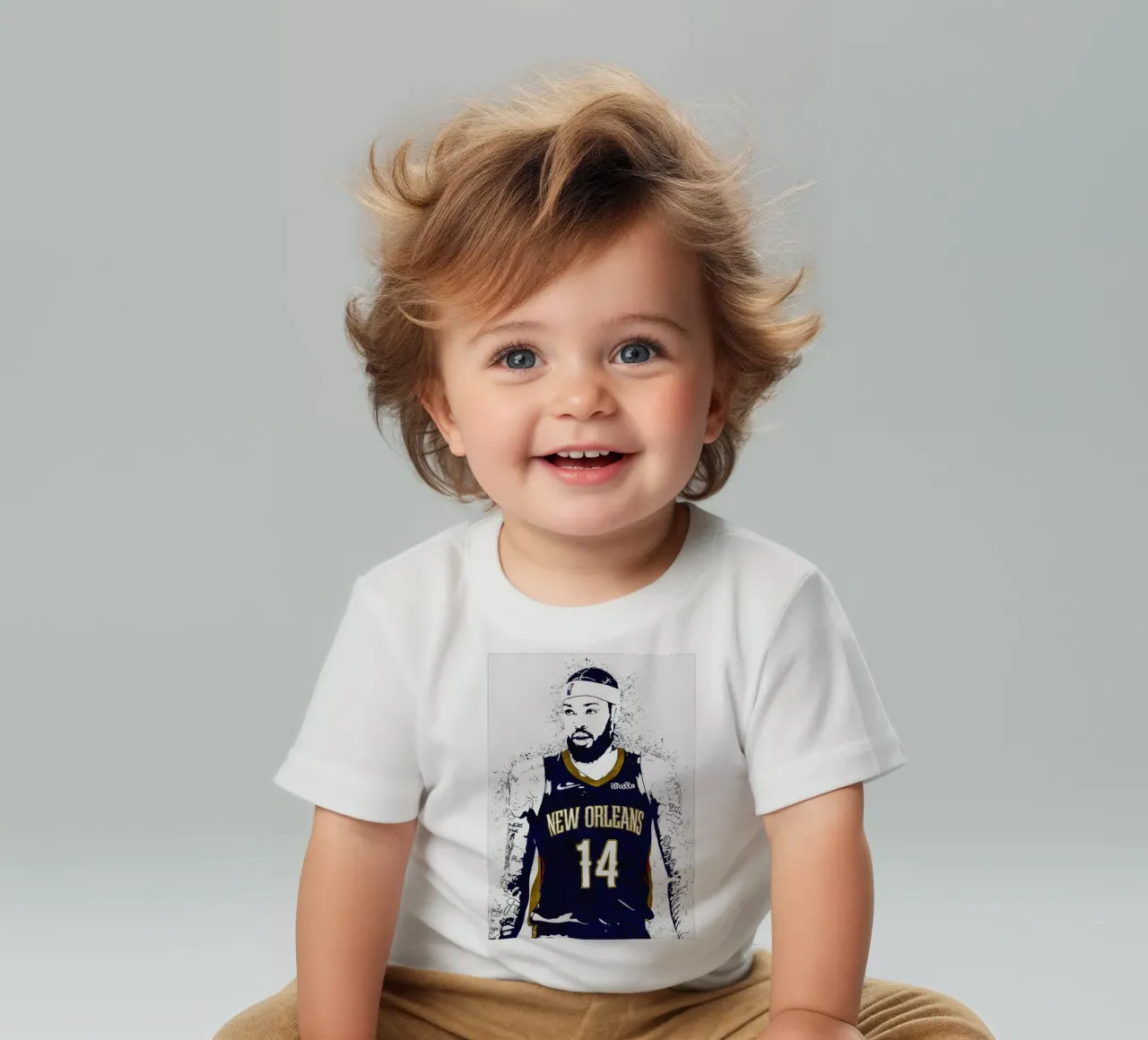 Brandon Ingram New Orleans Pelicans maglietta neonato da tenten