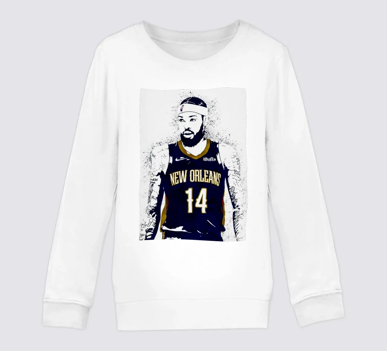 Brandon Ingram New Orleans Pelicans felpa bambino da tenten