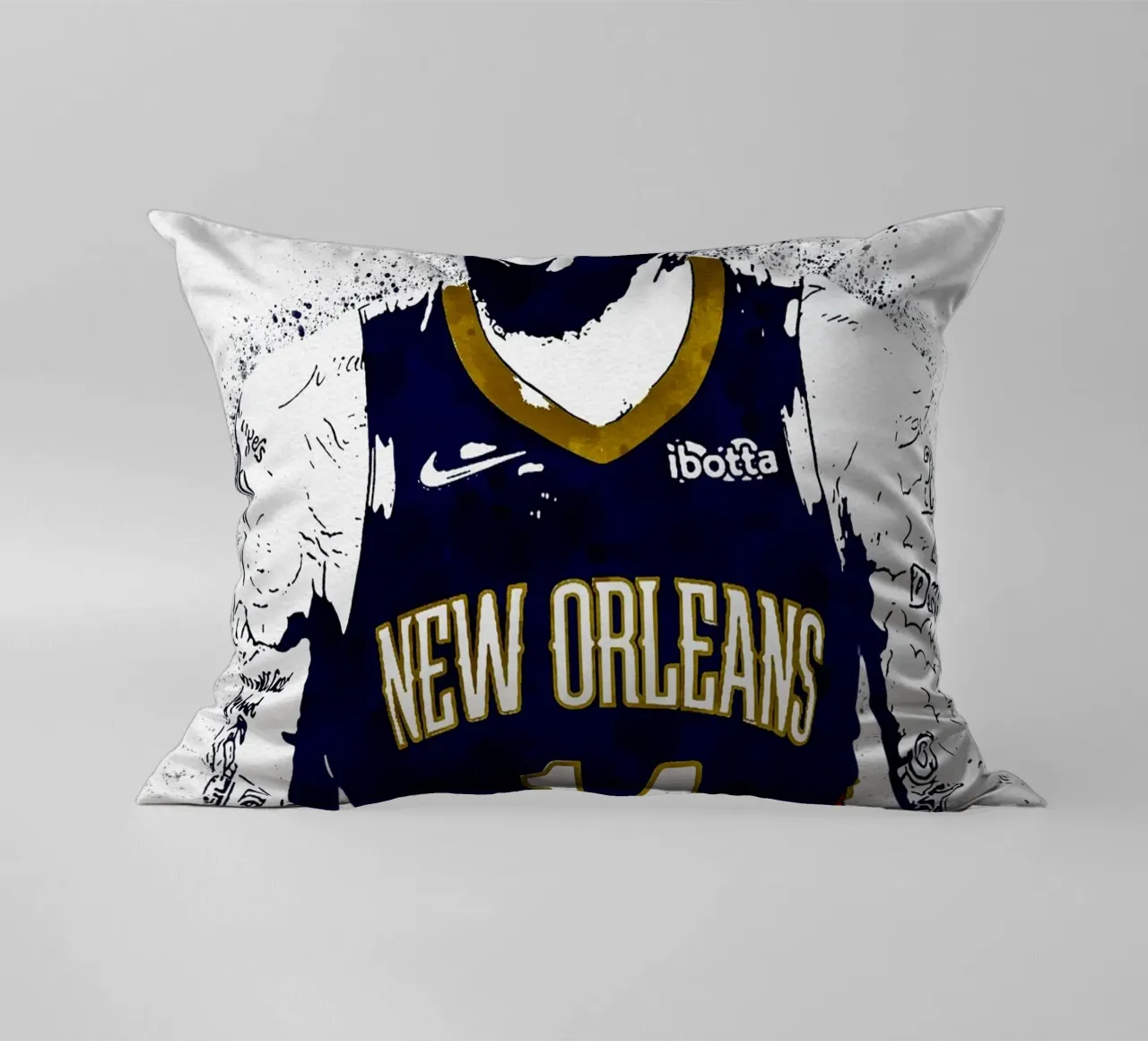 Brandon Ingram New Orleans Pelicans cuscino da tenten
