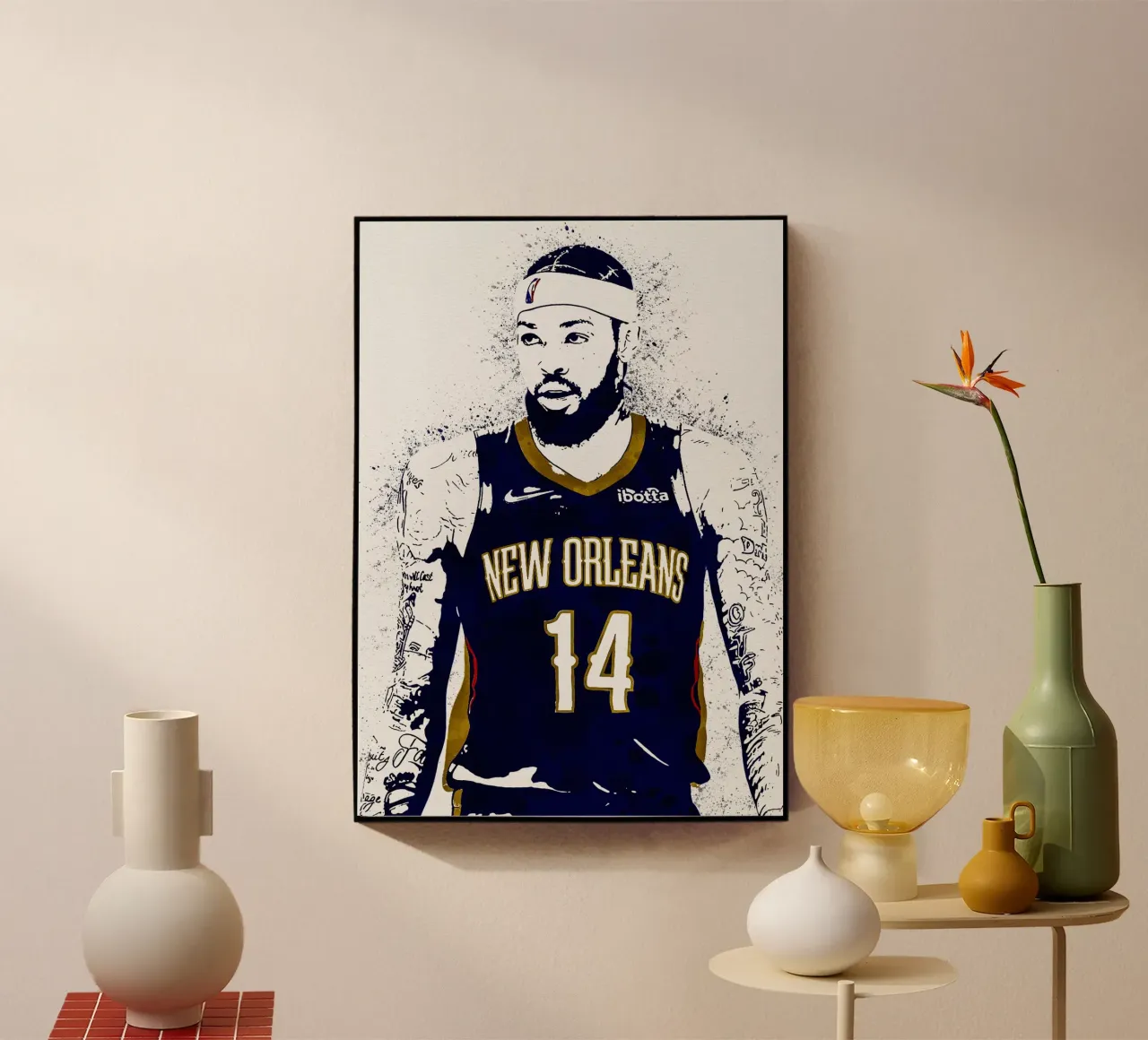 Brandon Ingram New Orleans Pelicans plexiglass da tenten