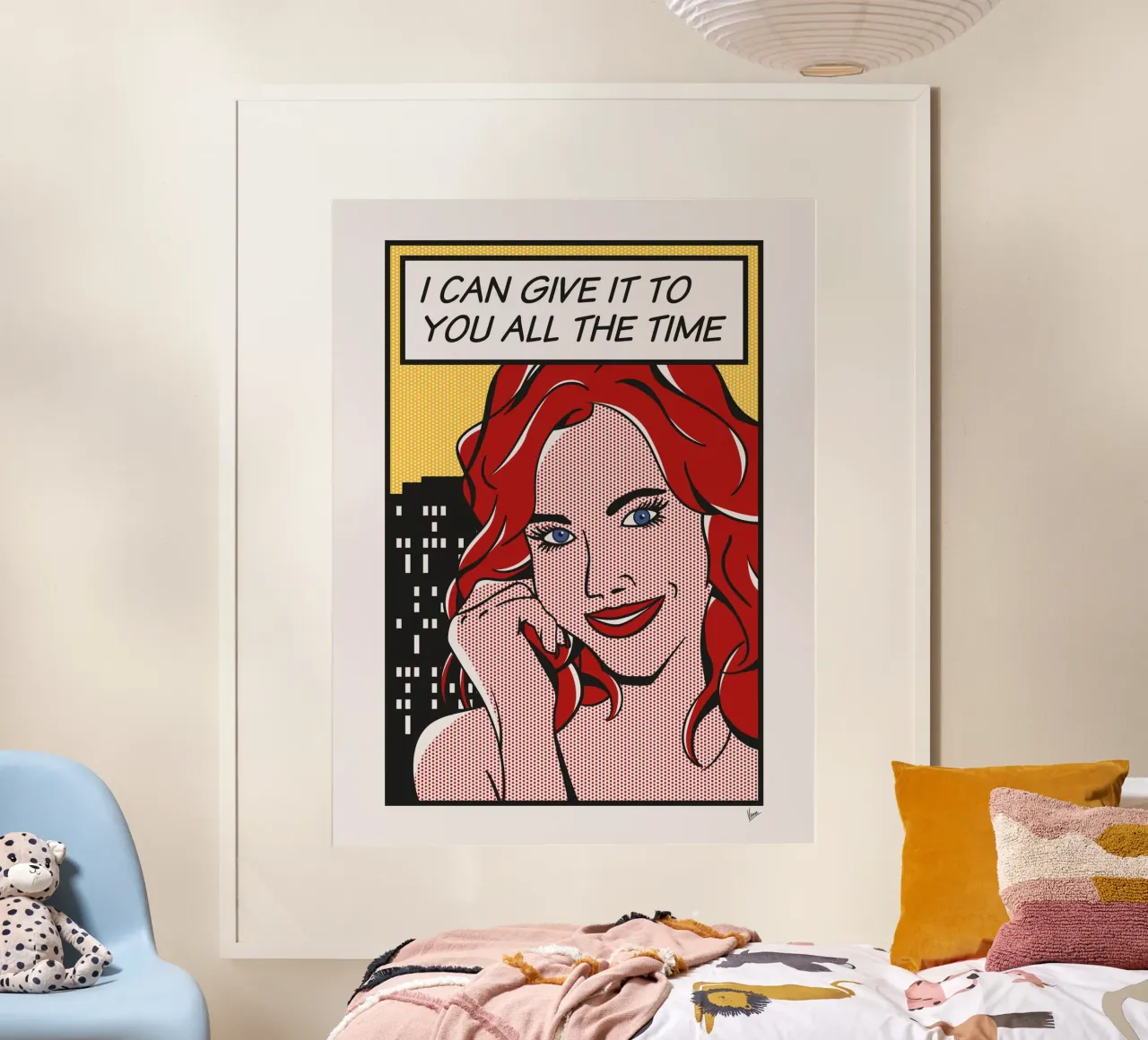 No036 Maitland Ward-TGND poster con telaio in plastica da Girl Next Door Fantasy Dramas
