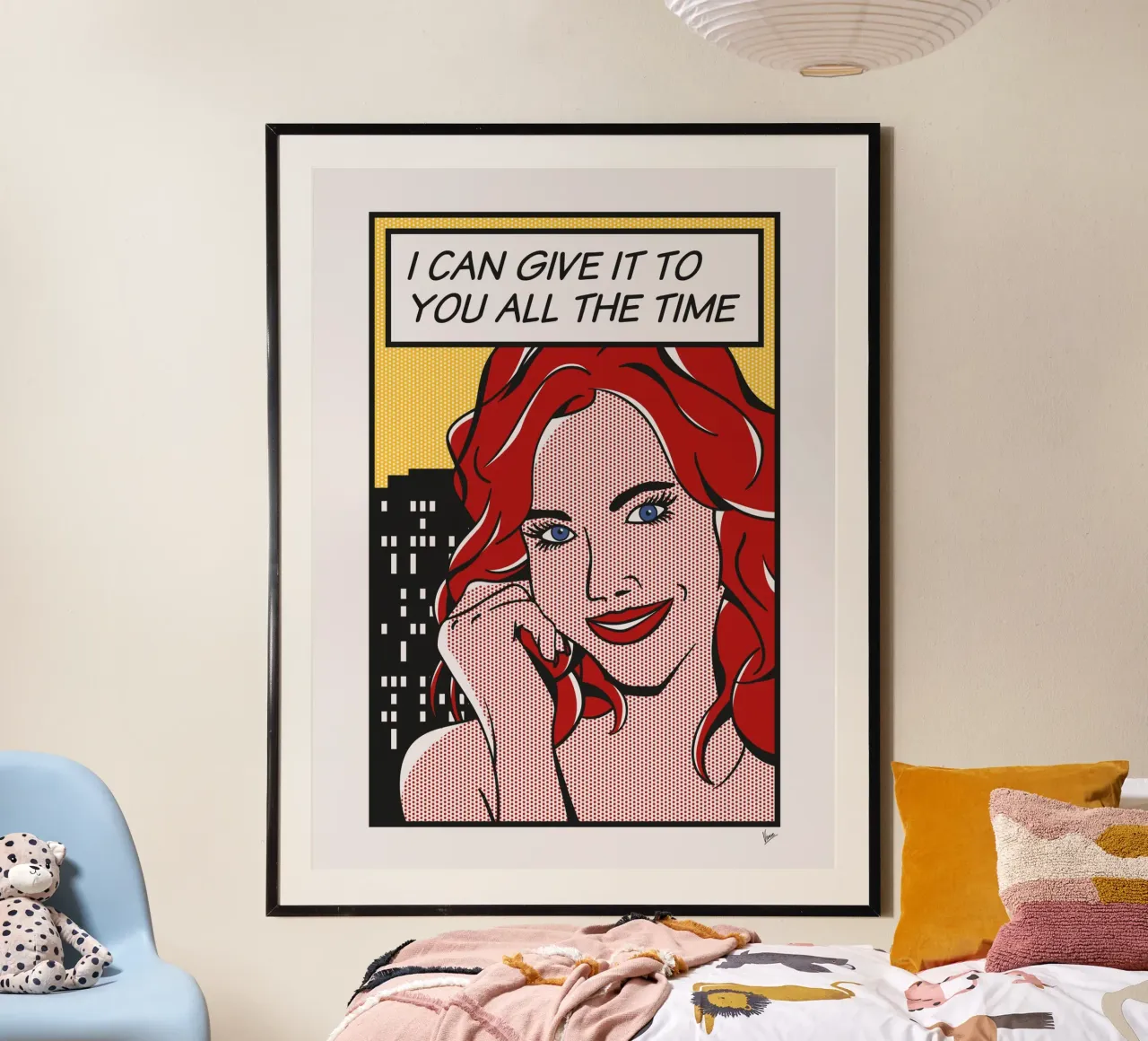 No036 Maitland Ward-TGND poster con telaio in plastica da Girl Next Door Fantasy Dramas