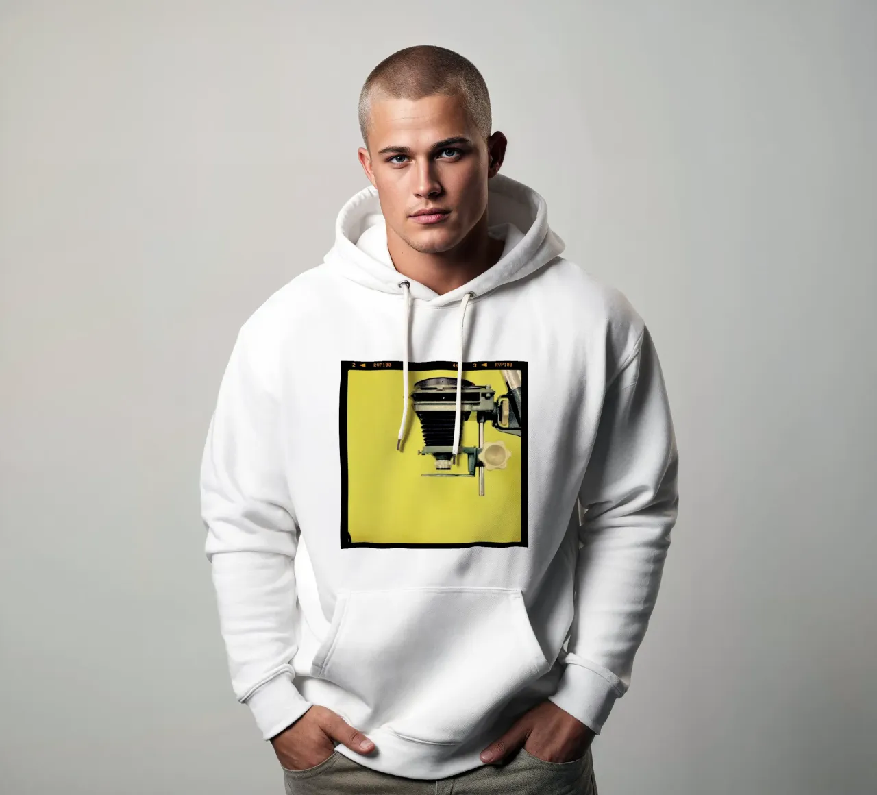 Half Tone Studio felpa con cappuccio da Ballack Art House