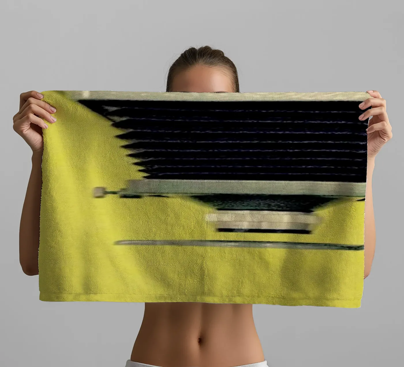 Half Tone Studio towel by Ballack Art House