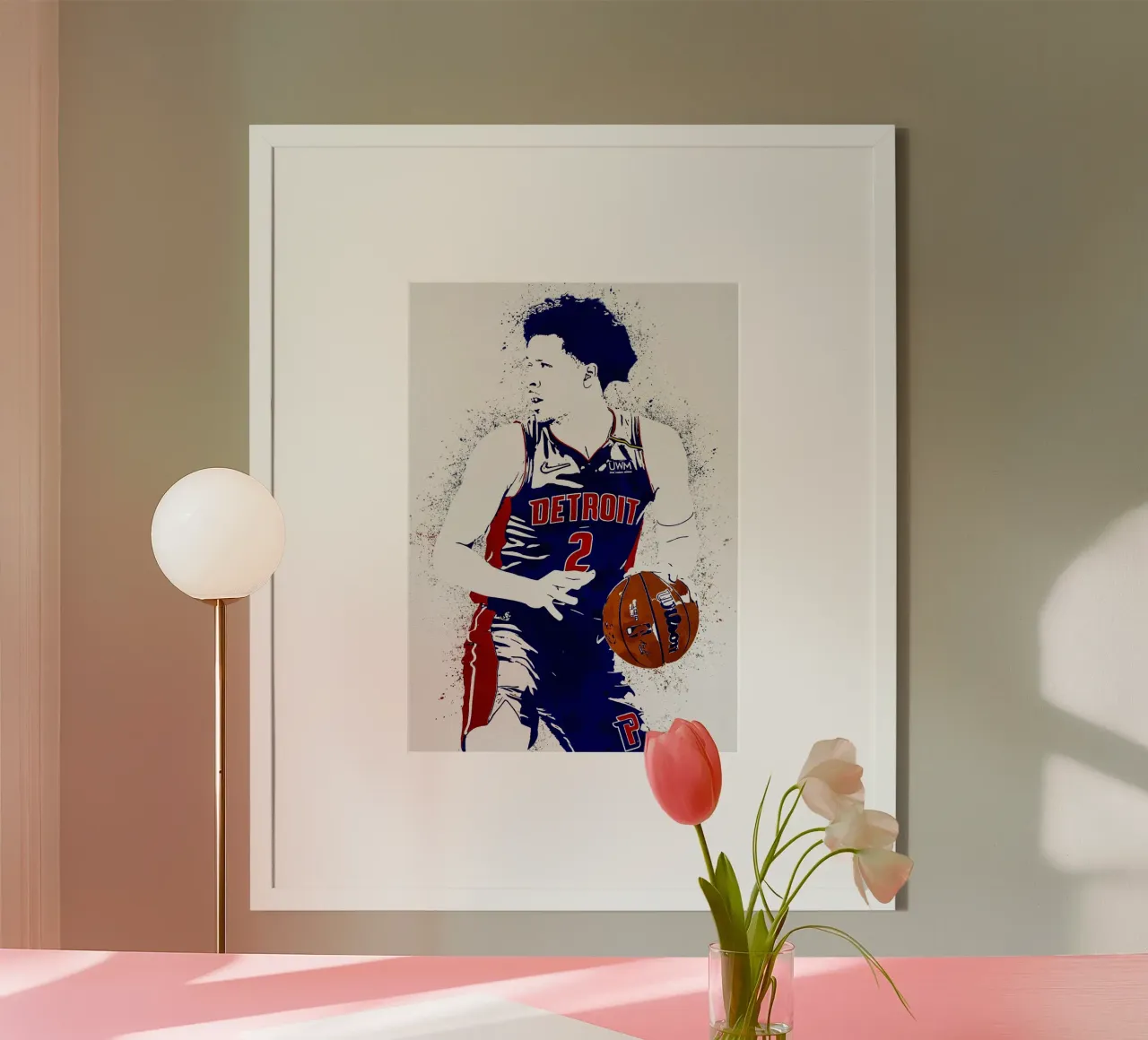 Cade Cunningham Detroit Pistons carta hahnemühle da tenten