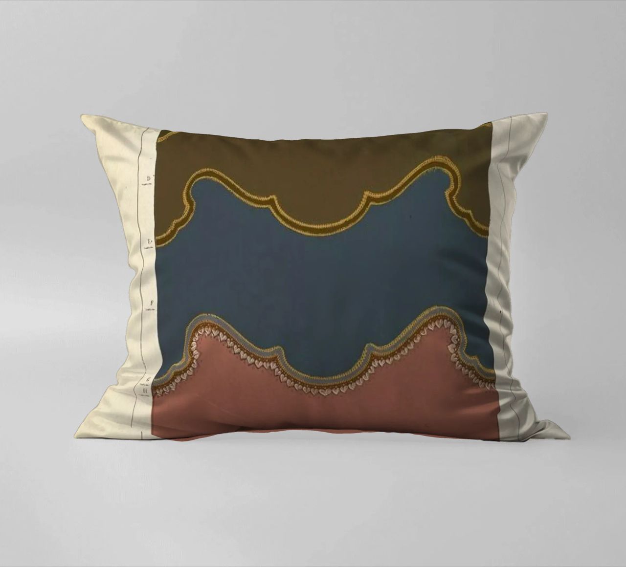 Tenture murale, L'harmonie des couleurs, 1815 - Édouard Guichard coussin de Artokoloro Quint Lox Ltd