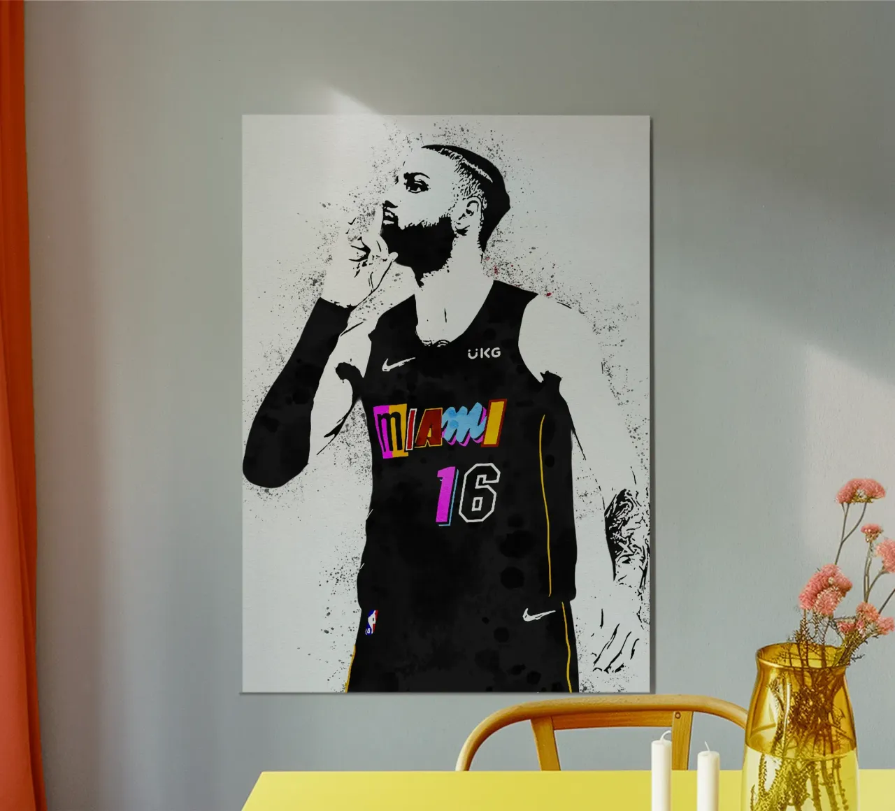 Caleb Martin Miami Heat carta hahnemühle da tenten