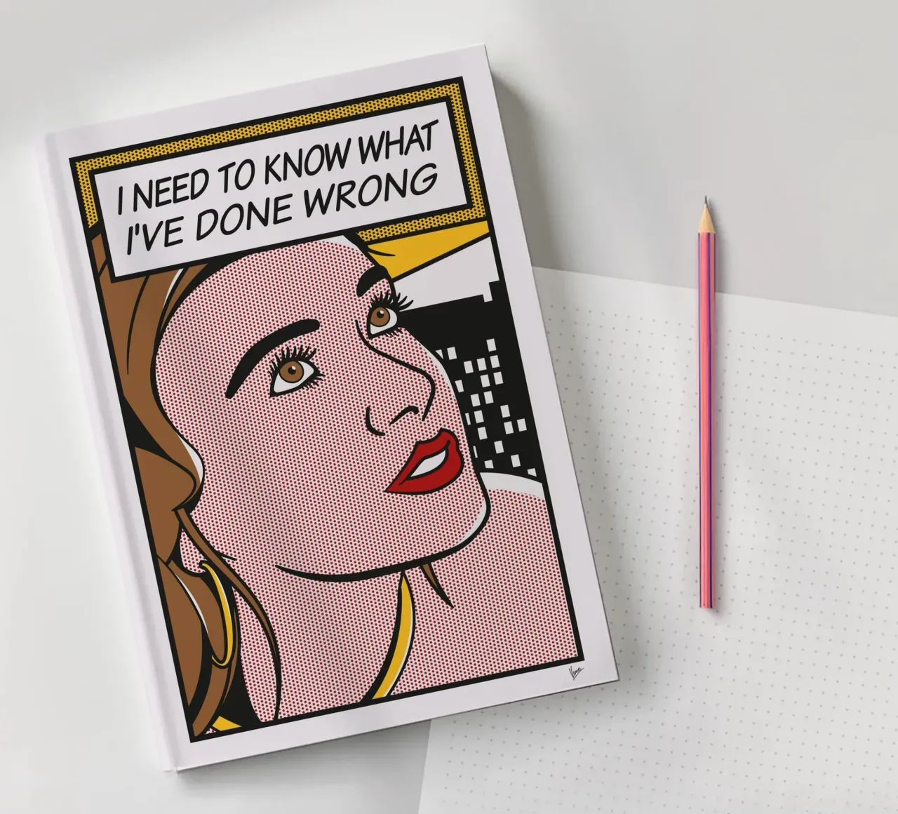 No042 Hazel Moore-TGND notebook by Girl Next Door Fantasy Dramas