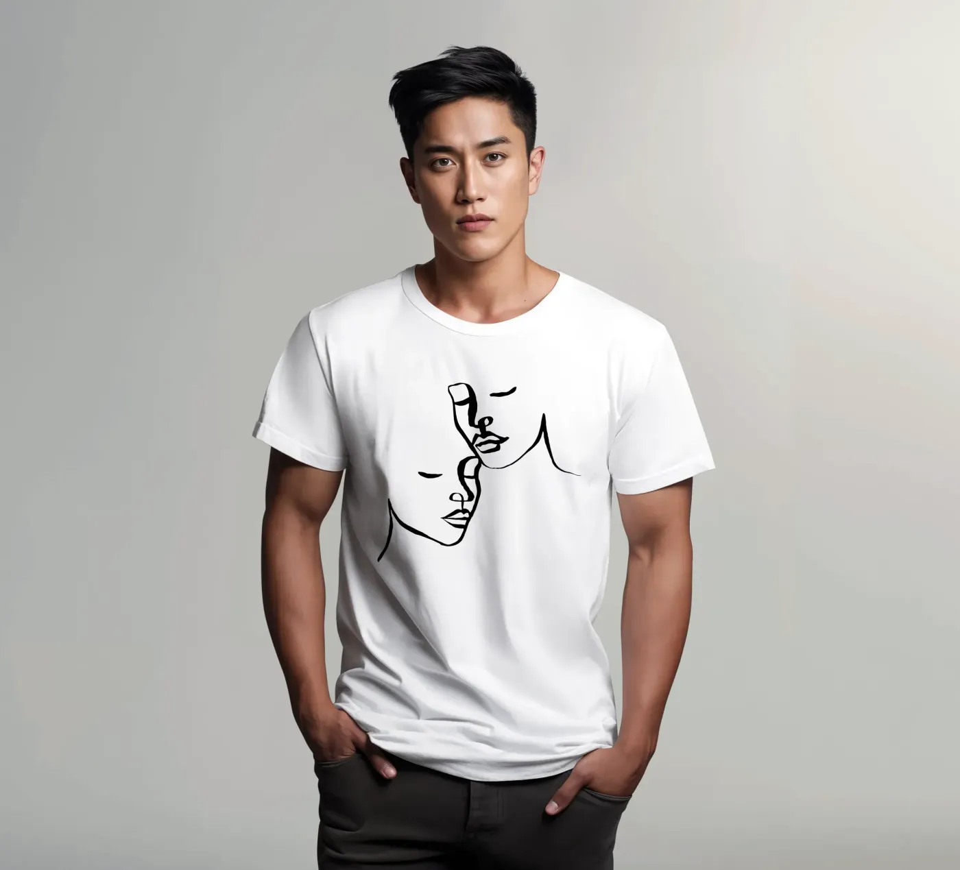 Two Lovers t-shirt da Ninhol