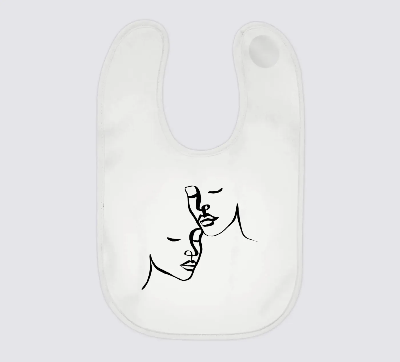 Two Lovers bavoir de Ninhol