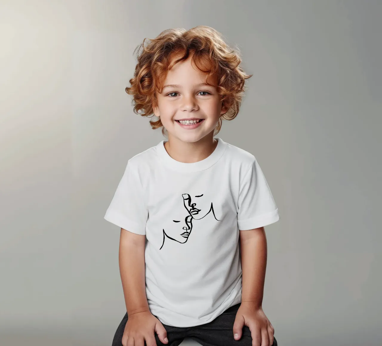 Two Lovers t-shirt bambini da Ninhol
