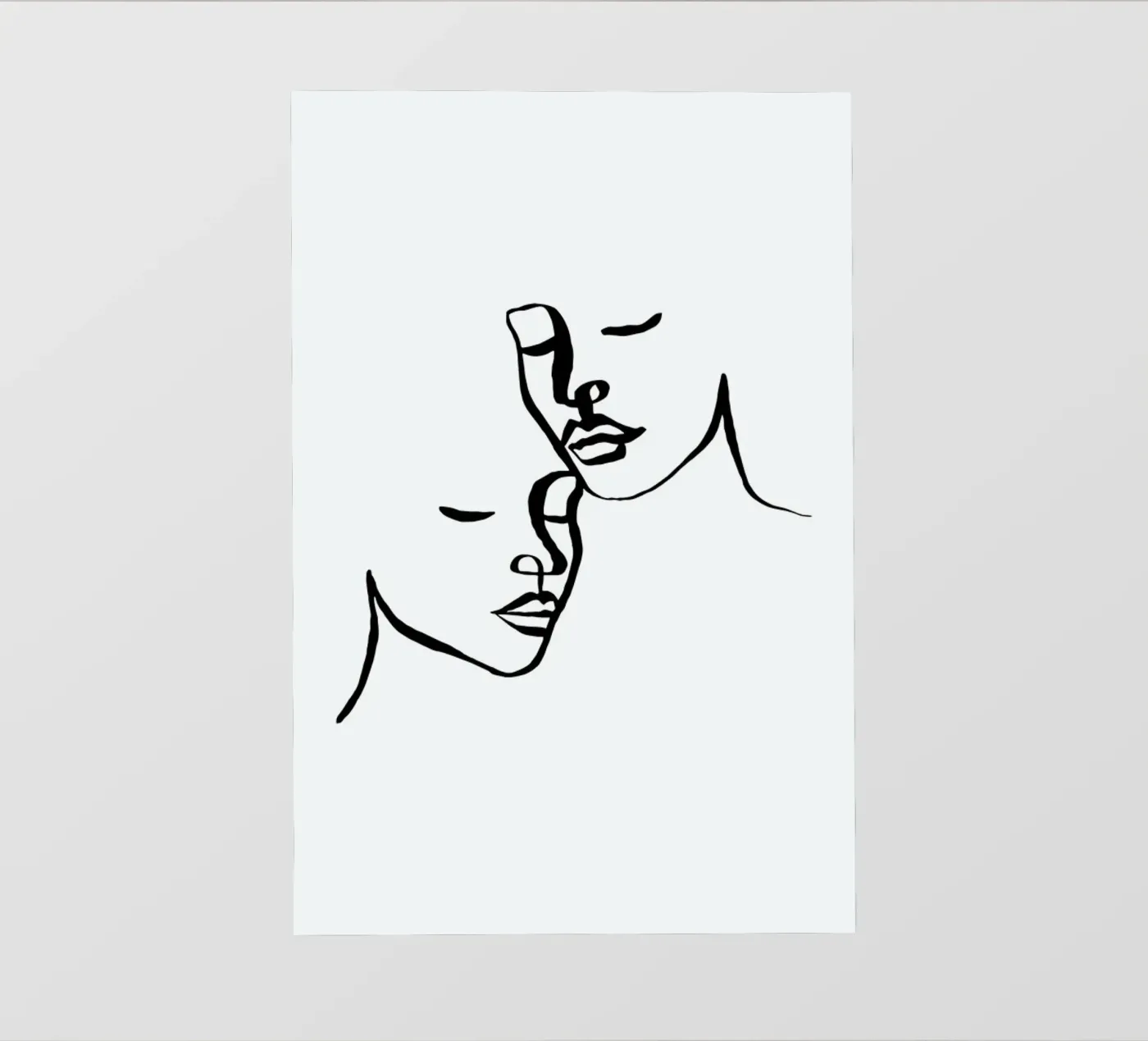 Two Lovers fotobehang van Ninhol