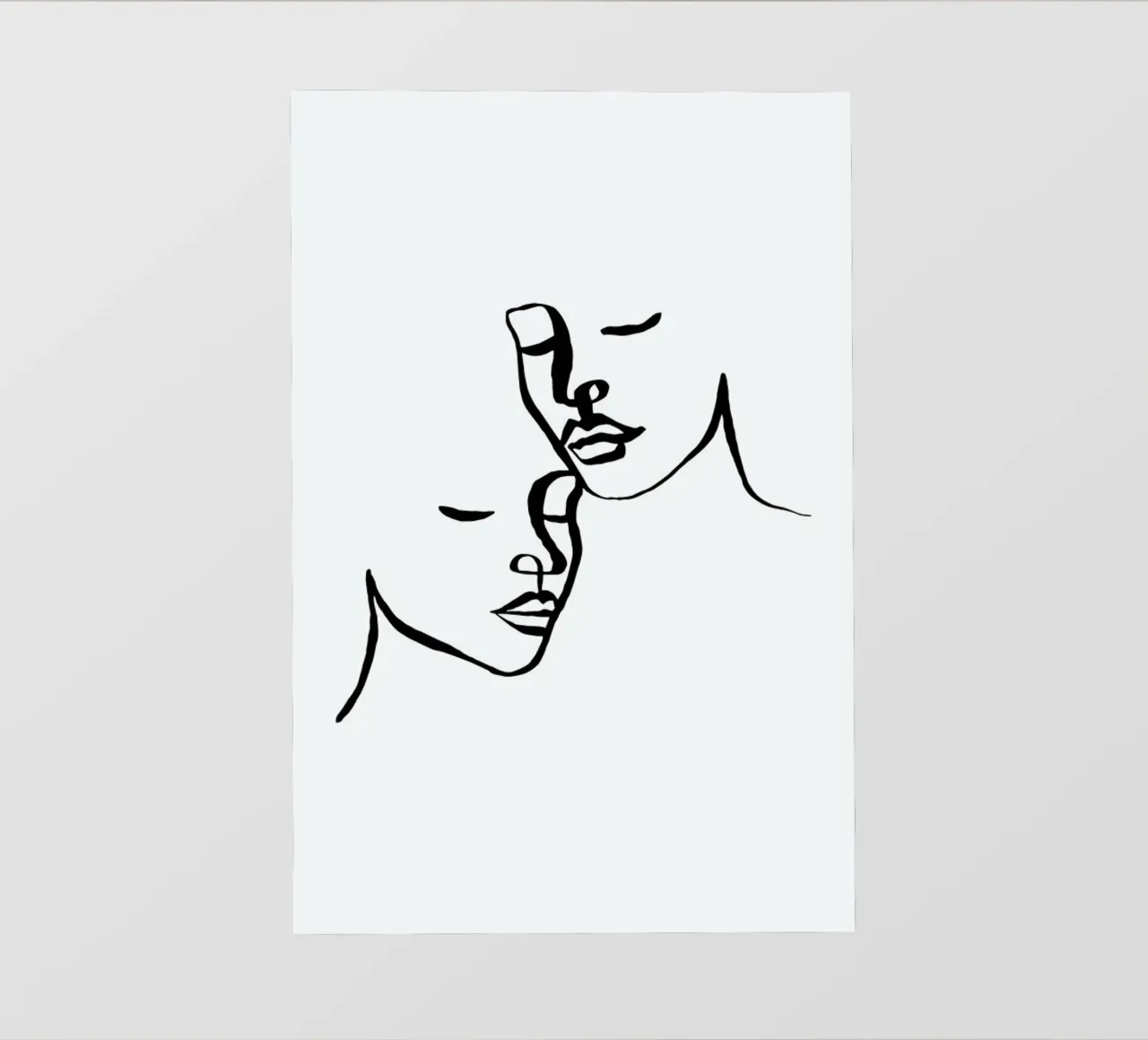 Two Lovers fotobehang van Ninhol