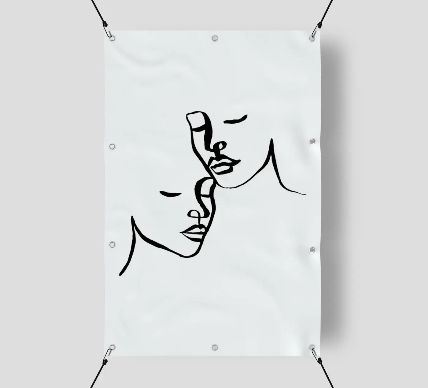 Two Lovers telo in pvc da Ninhol