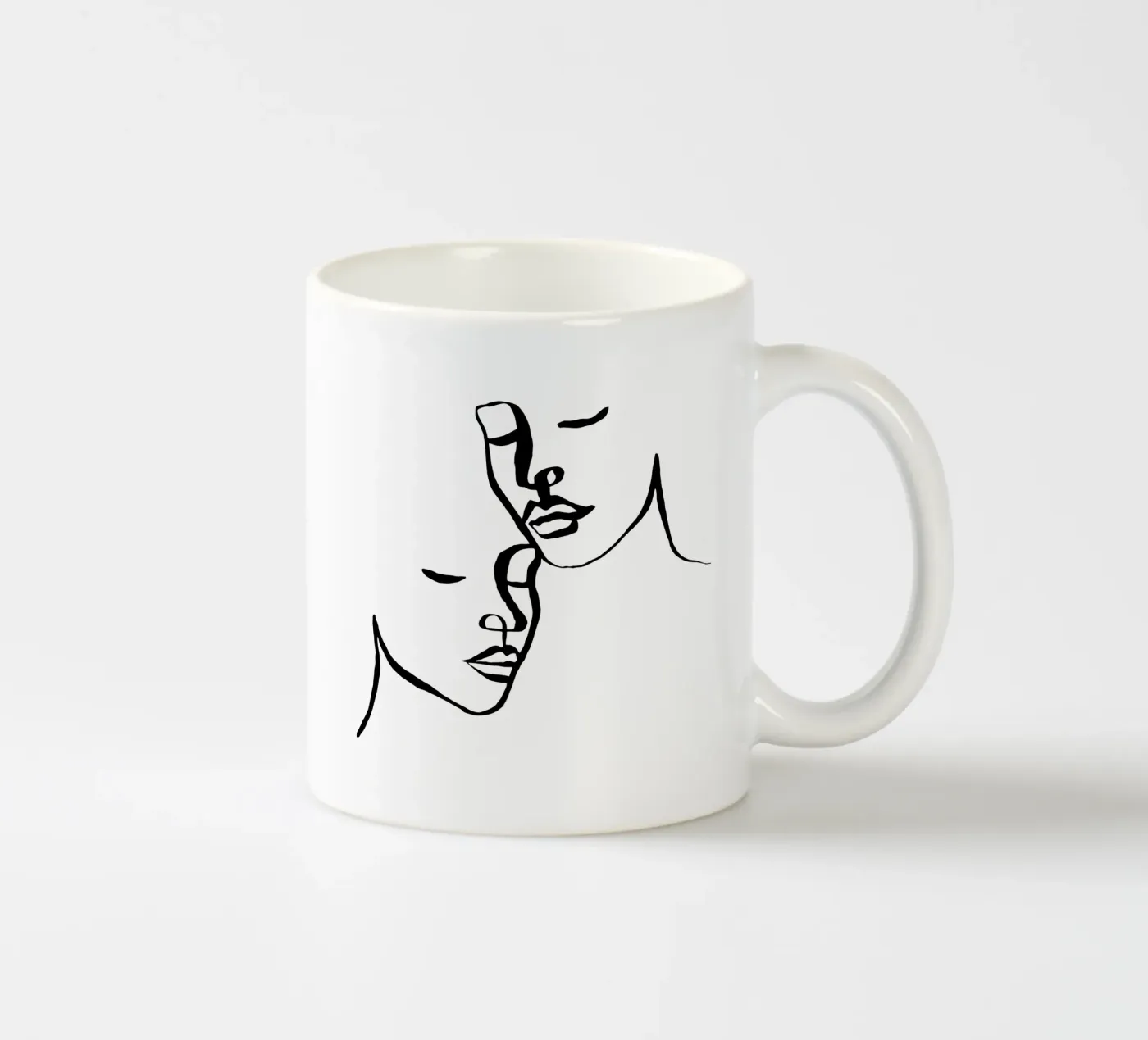 Two Lovers tazza in ceramica da Ninhol