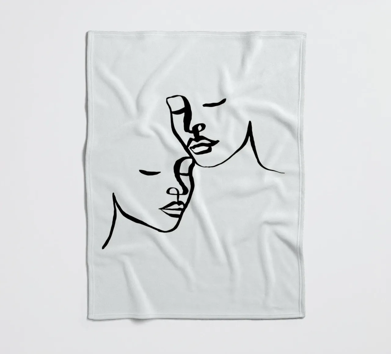 Two Lovers Fleecedecke von Ninhol