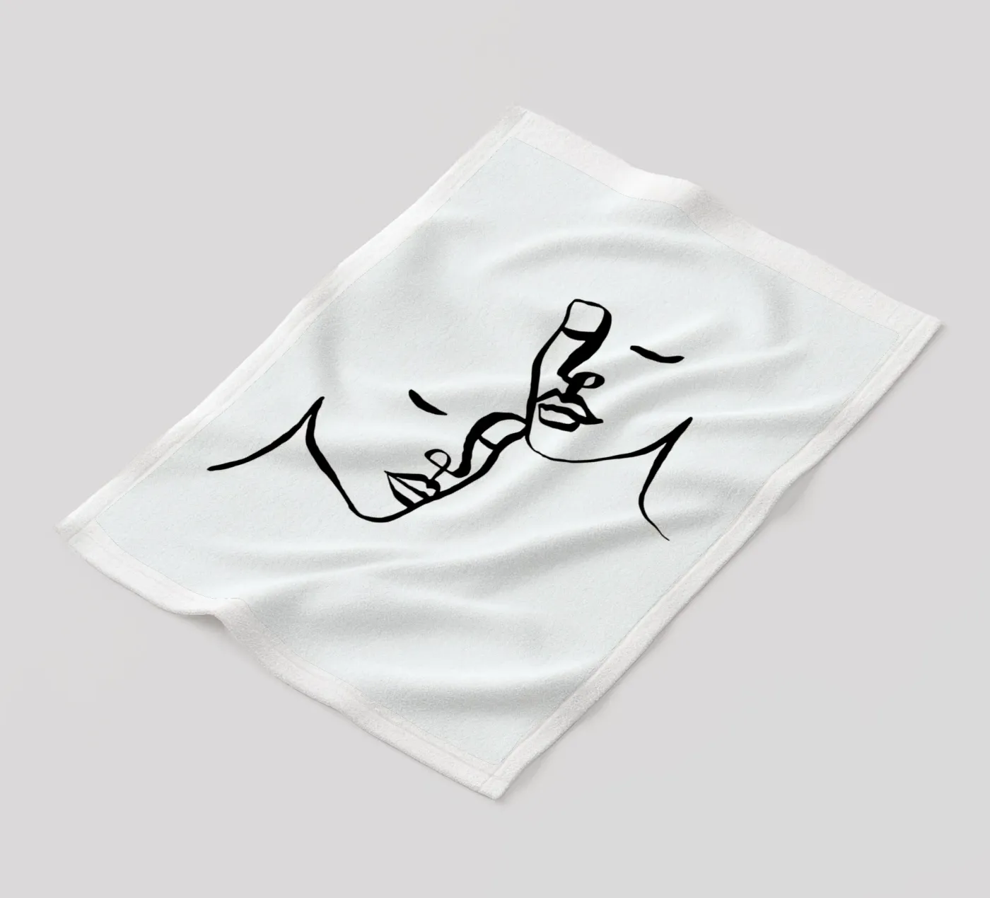 Two Lovers Fleecedecke von Ninhol