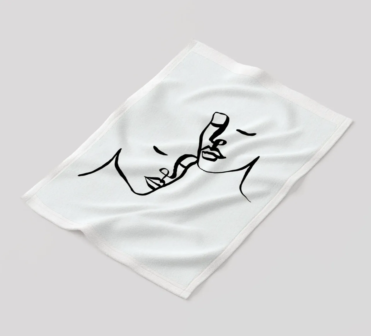 Two Lovers coperta in pile da Ninhol