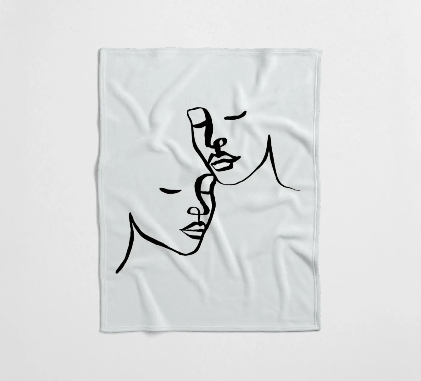 Two Lovers fleecedeken van Ninhol