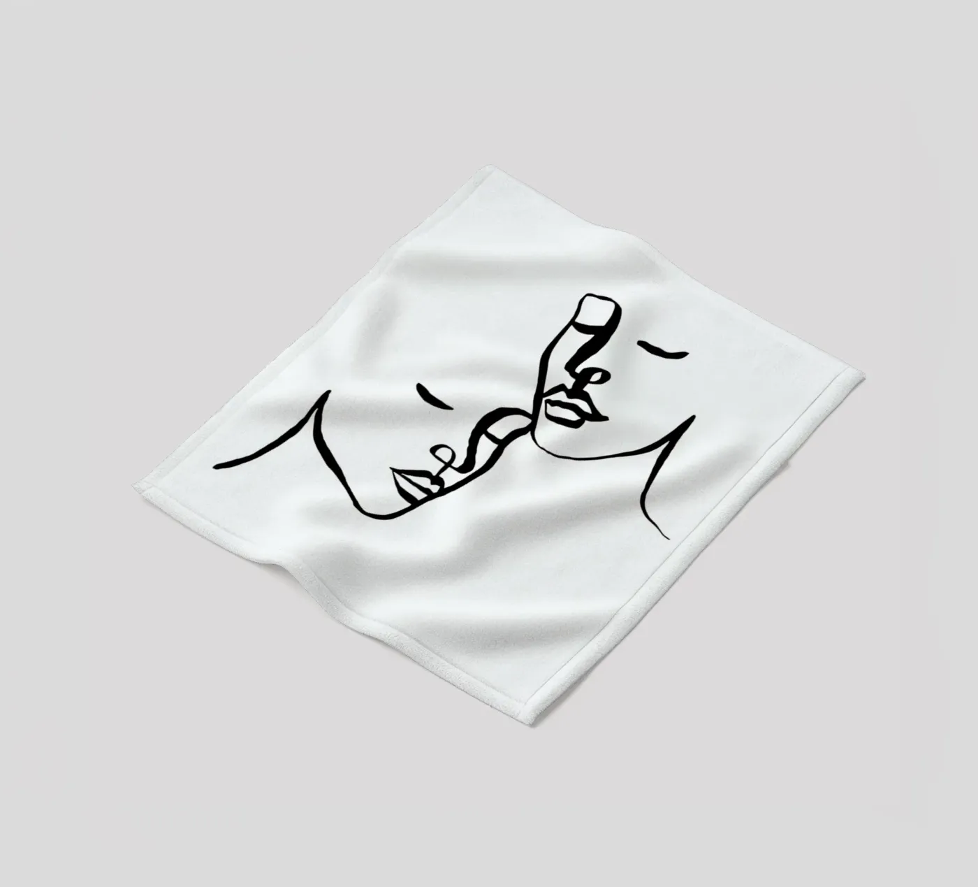 Two Lovers Fleecedecke von Ninhol