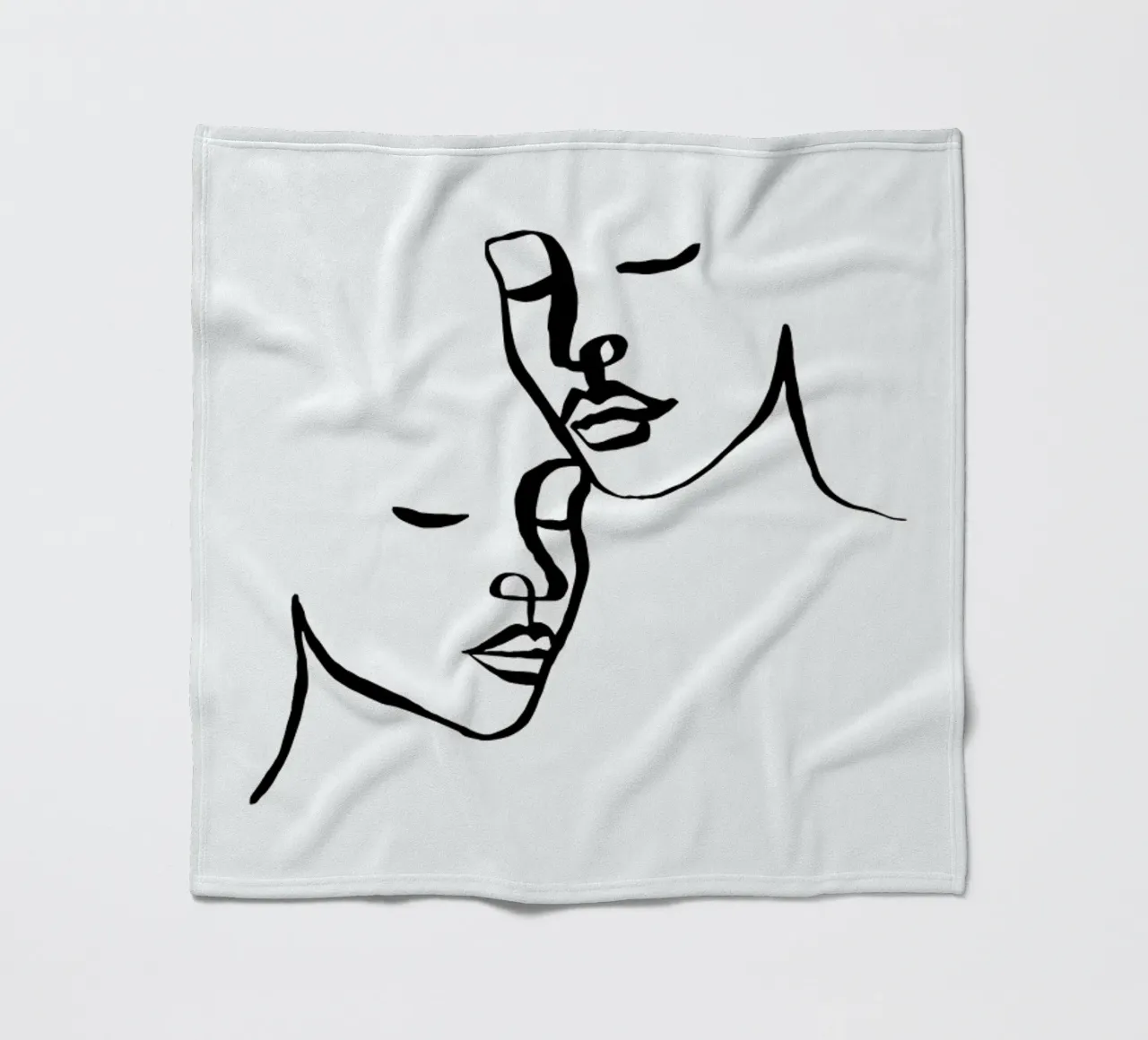 Two Lovers Fleecedecke von Ninhol