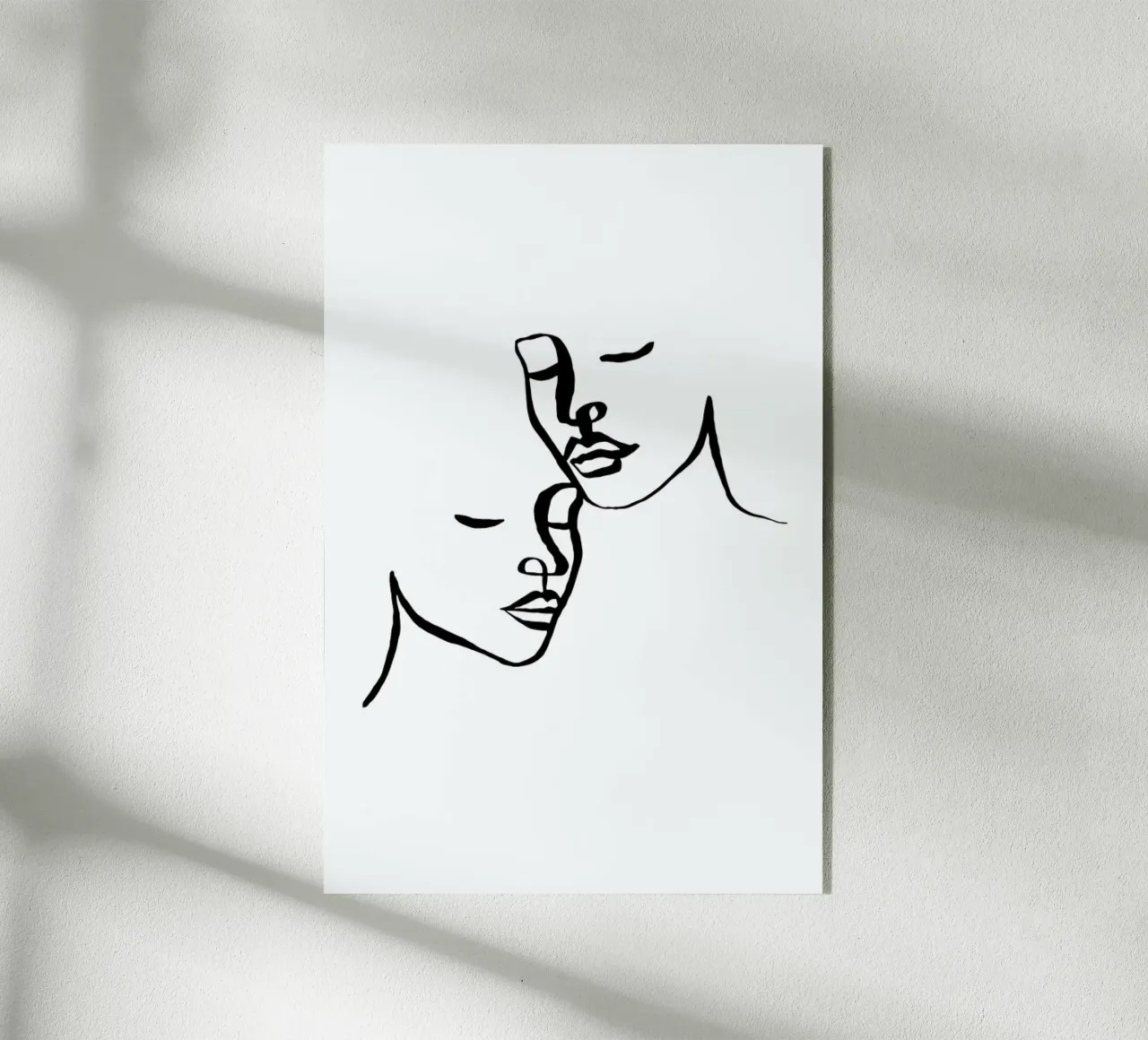 Two Lovers plexiglass da Ninhol