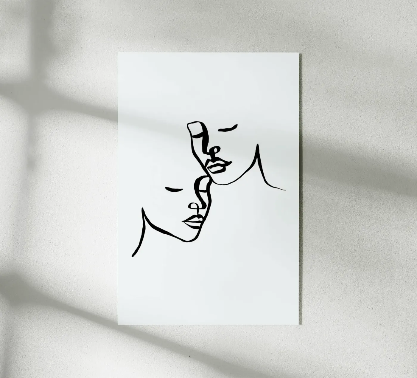 Two Lovers plexiglass da Ninhol