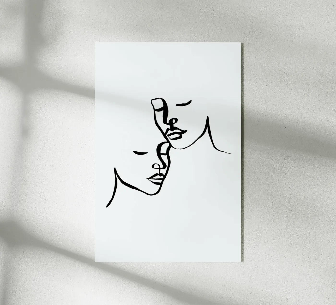 Two Lovers plexiglas de Ninhol