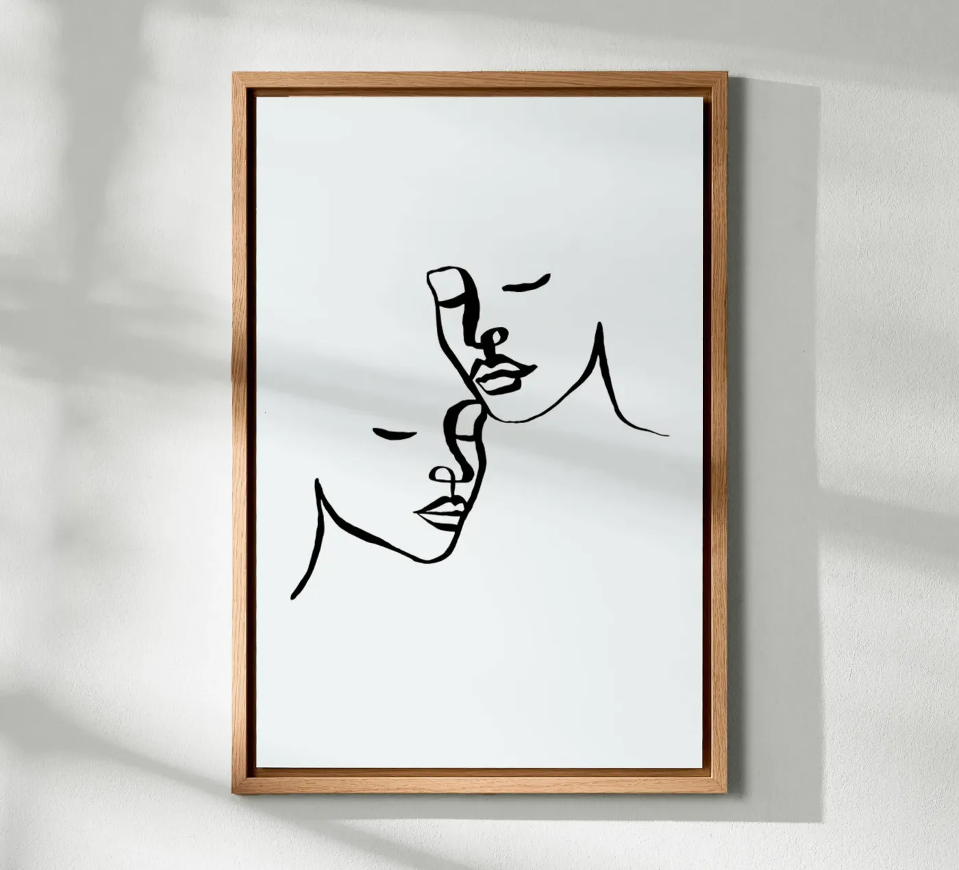 Two Lovers alluminio dibond da Ninhol