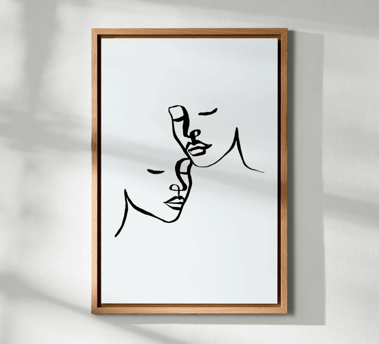 Two Lovers canvas van Ninhol