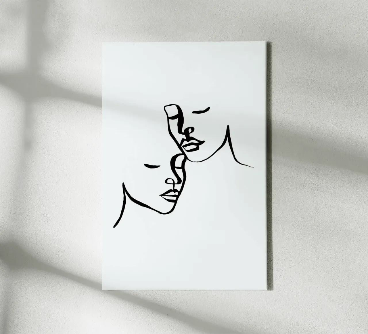 Two Lovers canvas van Ninhol