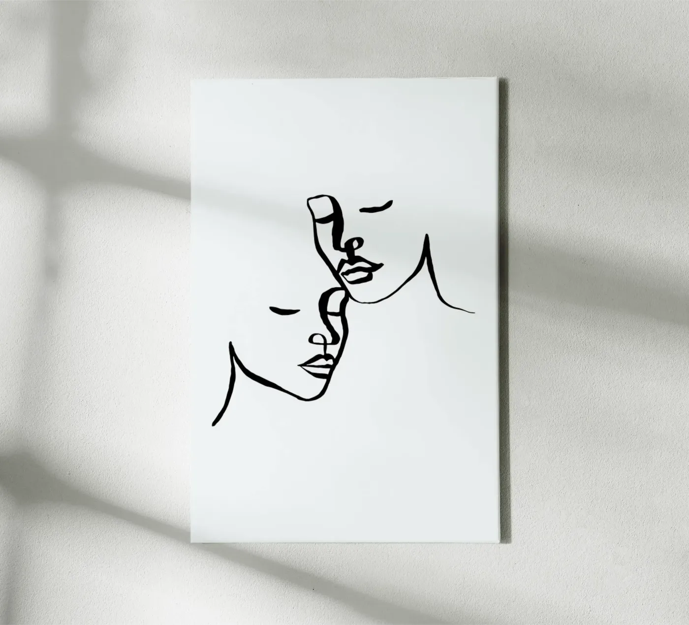 Two Lovers canvas by Ninhol