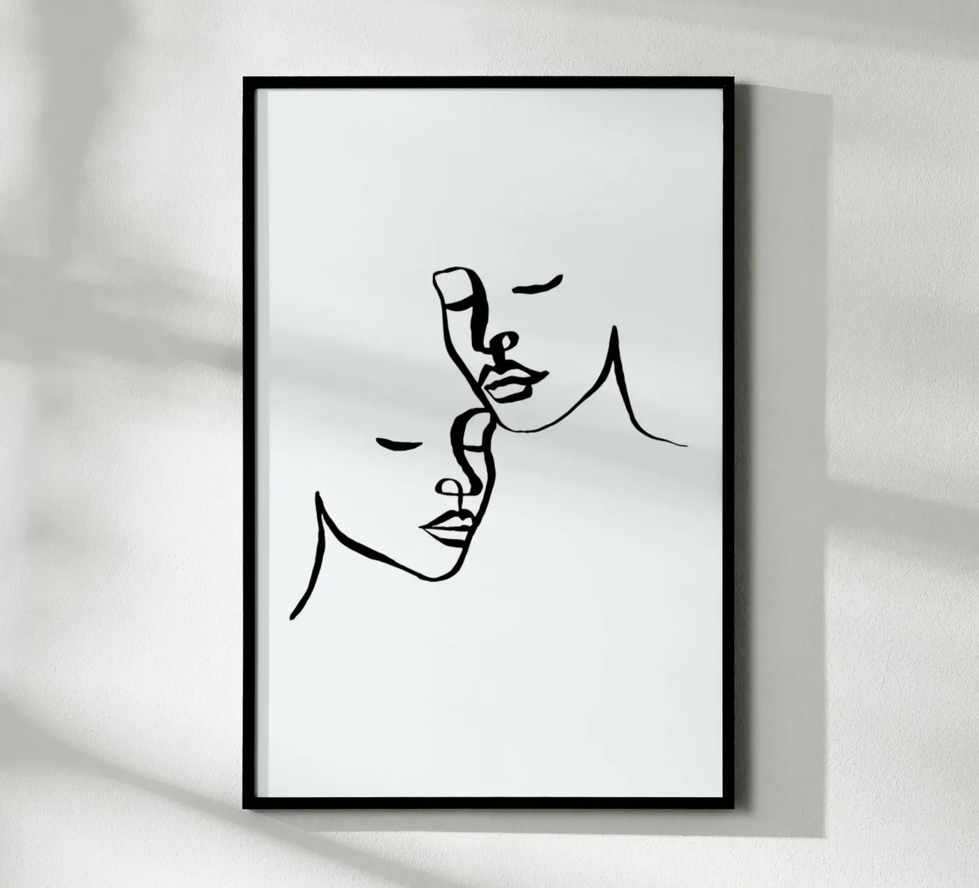 Two Lovers Poster von Ninhol