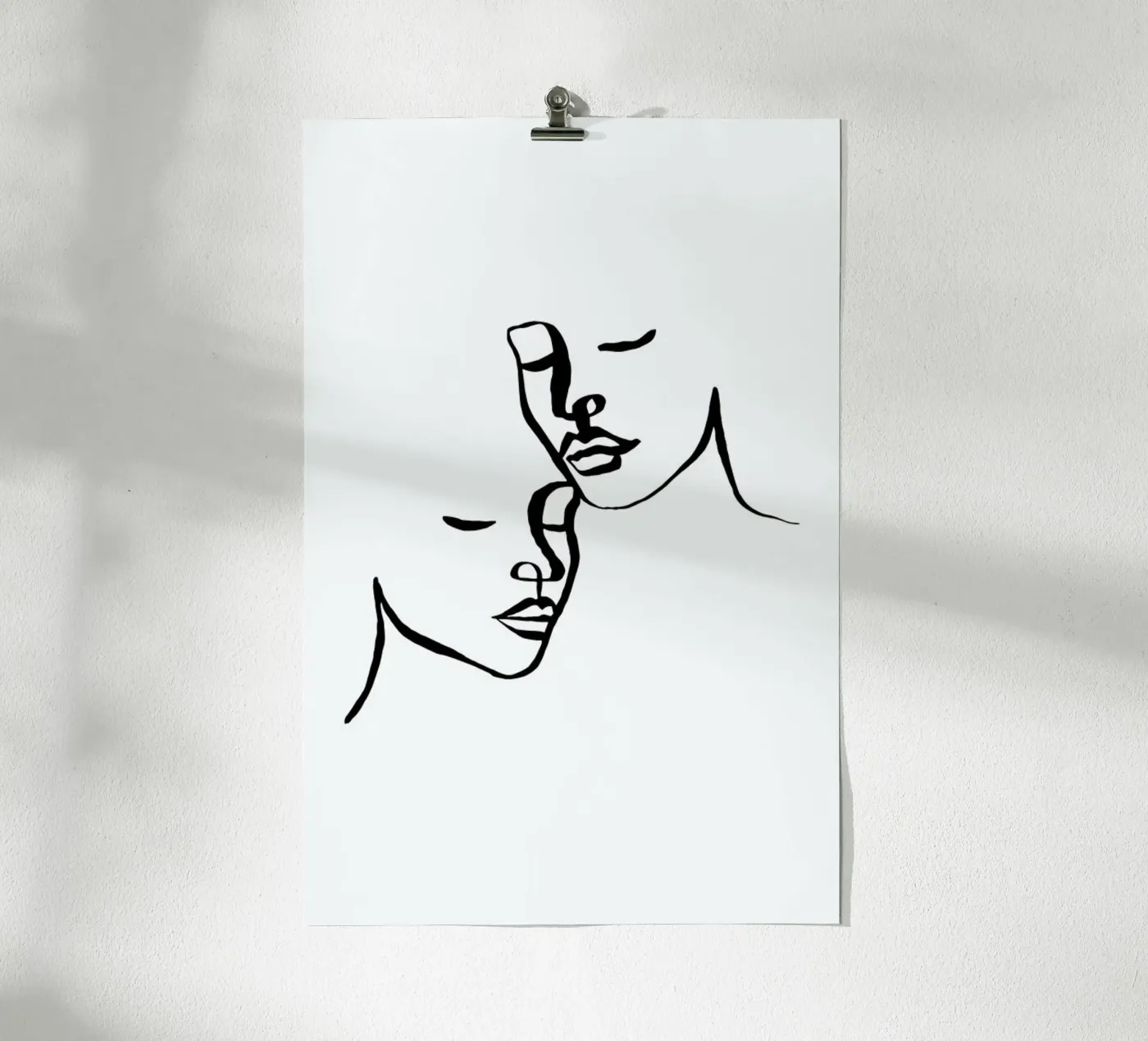 Two Lovers Poster von Ninhol